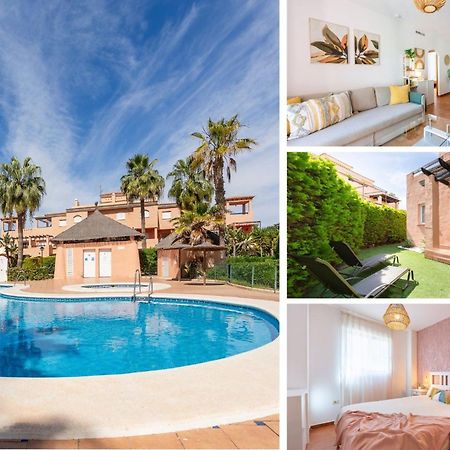 Jardin Privado # Netflix # Playa A 8Min # Wifi # Familia # Apartamento Vera Bagian luar foto